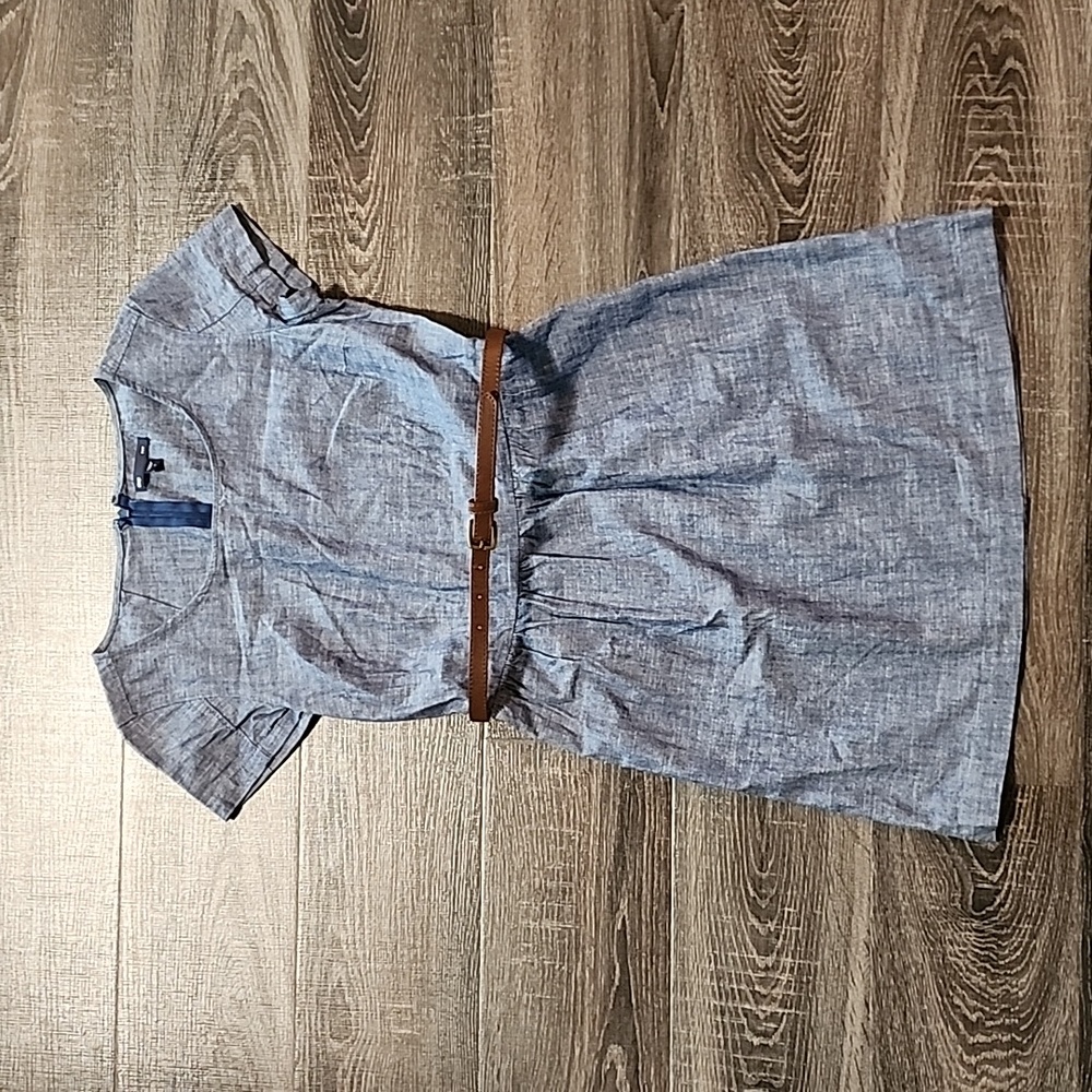⛅️ GAP chambray Belted mini Dress ⛅️